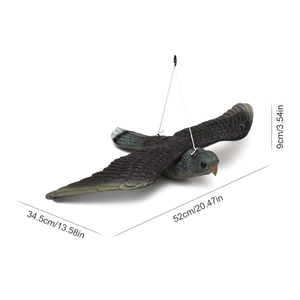 

Practical Lifelike Flying Bird Decoy Pest Control Lawn Garden Family Farms Outdoor Decoration