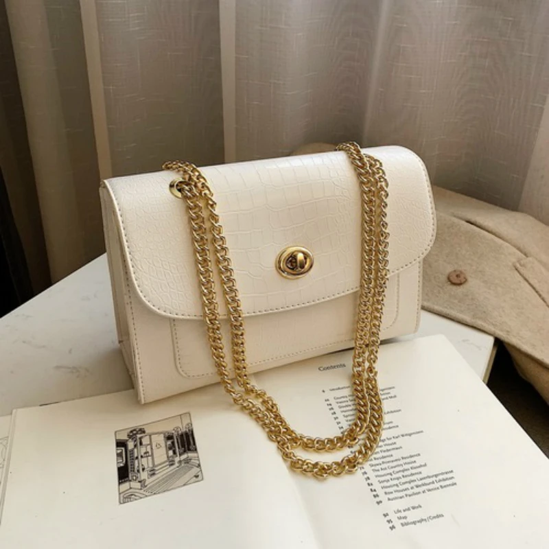 

Модная женская маленькая сумка-Кроссбоди на цепочке, мессенджеры на плечо высокого качества, Дизайнерские повседневные дамские сумочки, то...