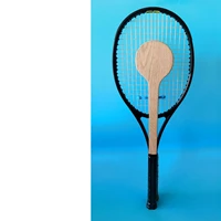 tennis sweet spot racket wooden tennis spoon swing training racket accuracy practice racket batting hitting equipment