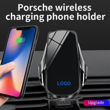 Car Mobile Phone Holder for Porsche Cayenne  Macan Turbo   2018 2019 2020 2021 Telephone Bracket Accessories for iPhone Samsung