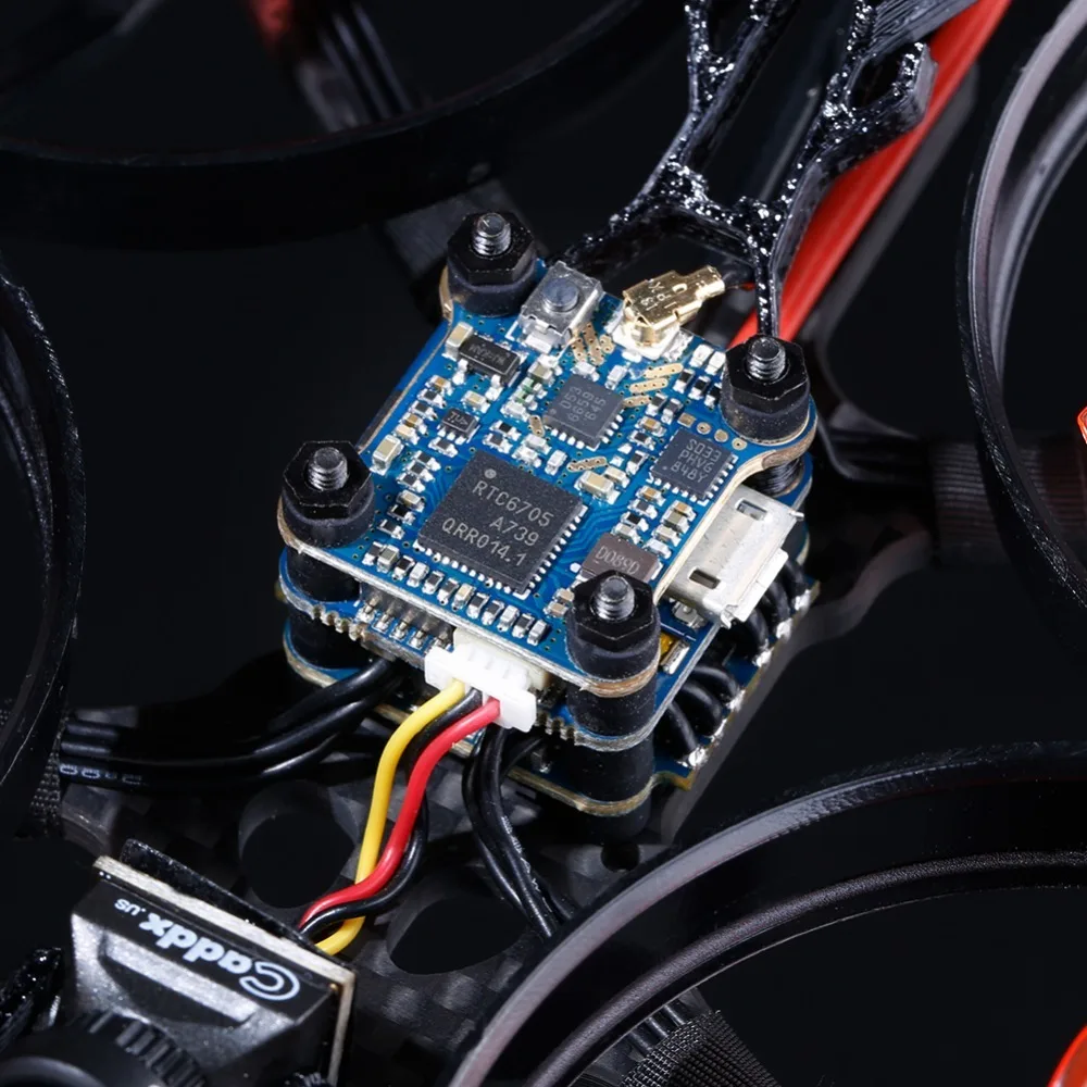 Iflight Turbobee 111r 111 мм 4S микро Fpv гоночный Дрон Bnf с Beemotor 1105 4500kv мотор/caddx Turbo Eos2 камера/emax 2327 реквизит