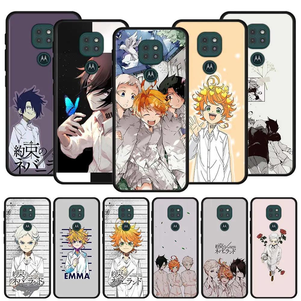 

The Promised Neverland For MOTOROLA One Fusion Case for Moto G10 G9 G8 Plus Play Power One G20 G30 G40 G50 G60 Edge 20 Shell