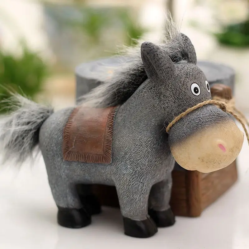 Креативная пепельница с изображением осла модная и индивидуальная маленькая