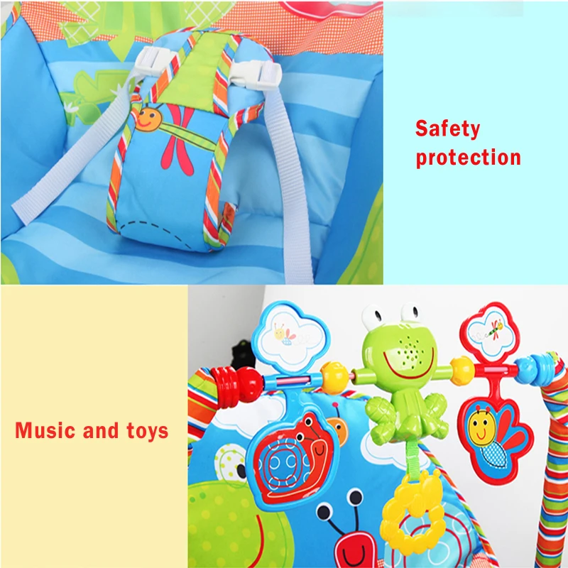 

Multi-function Baby Rocking Chair For Newborn Kids Bassinet Cradle Seat With Light Music Electric Rocking Hamaca Bebe Swings