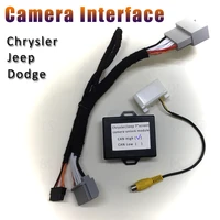 camera interface adaptor 2009 for jeep chrysler rear view camera video unlock module camera retrofit interface 360 panoramic