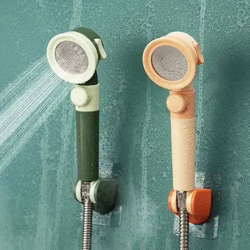

Household Shower Bathing Rain Shower Handheld Washing And Falling Resistant Shower Head Fiber Antibacterial Material