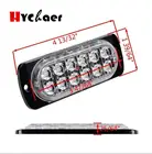 4 шт., сверхтонкий светодиодный светильник высокой мощности 36 Вт, для полицейских машин, грузовиков, авариПредупреждение ный боковой стробоскоп