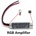 L42 * W12 * H3mm 3-канальный мини портативный RGB светодиодный ретранслятор для мини-усилителя управления светодиодным сигналом низкая статическая мощность