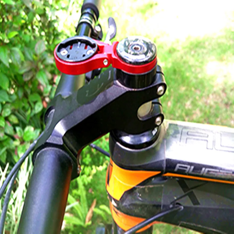 MTB Road Bike Stem Computer Mount Bracket For GARMIN Bryton Wahoo elemnt bolt mini GPS | Bicycle