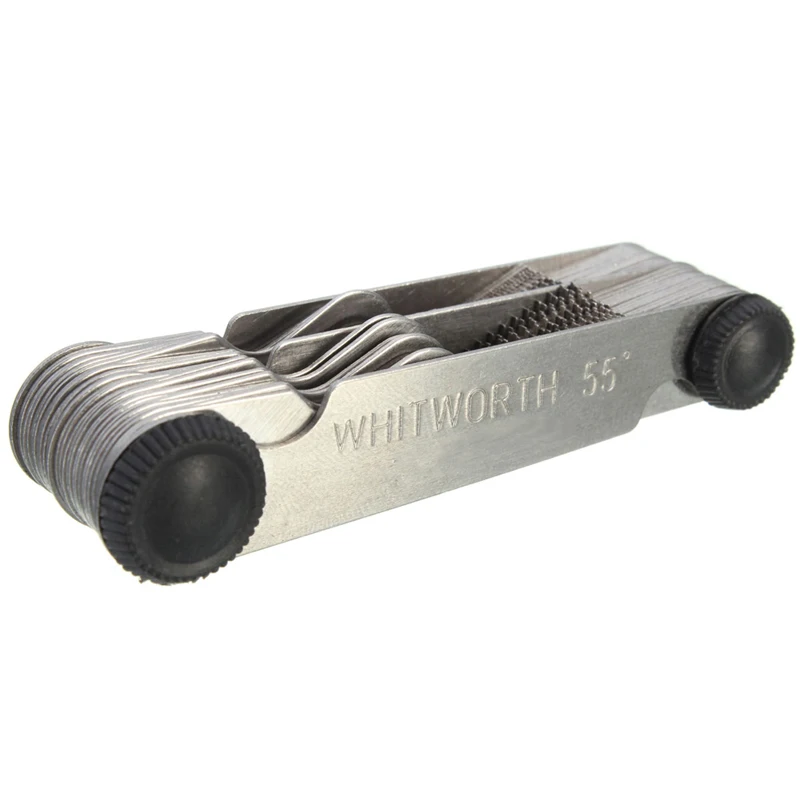 60 Degree 52Pcs Steel Thread Measuring Gage Metric Whitworth Screw Pitch Gauging Lathe Tool | Инструменты