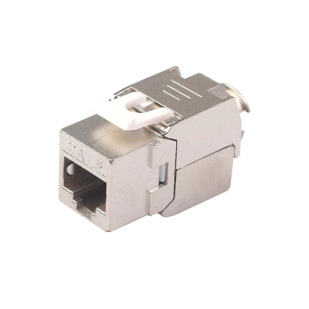 RJ45 токовая розетка Cat6 трапециевидный разъем модуль 360 градусов полностью