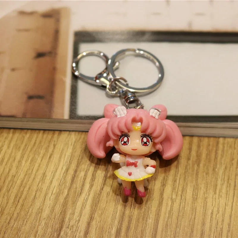 Новый Сейлор Мун фигурки Морячка Цукино Усаги Аниме Ключ Пряжка фигурка дракона