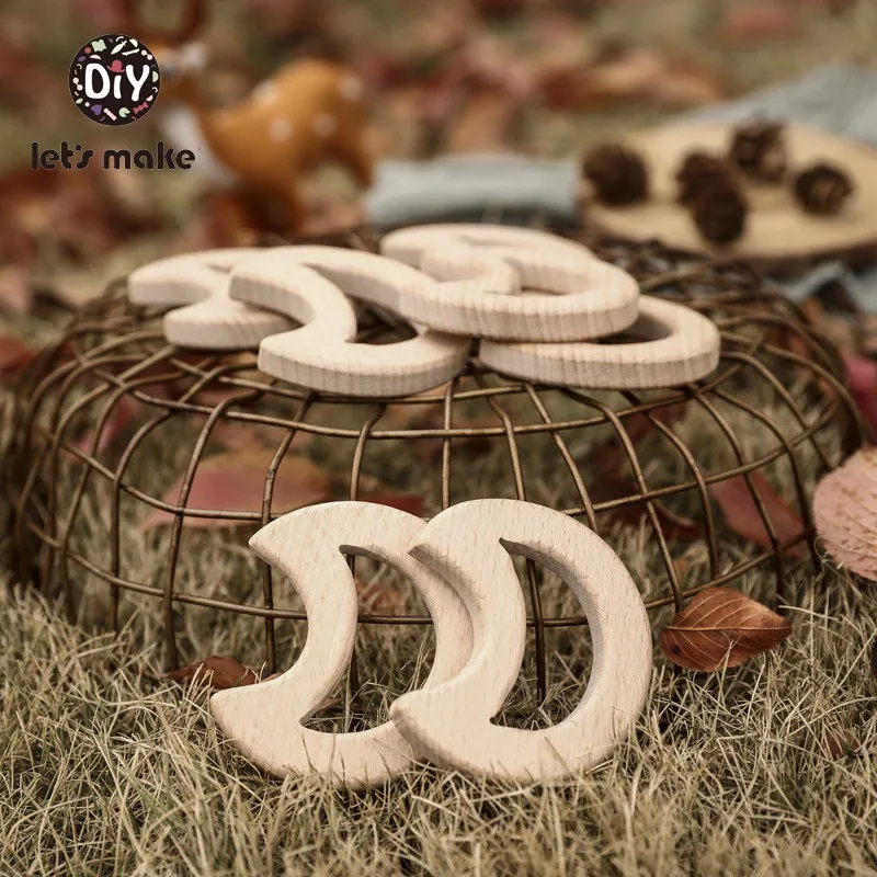 Деревянный Прорезыватель грызунок из бука 1 шт.|Детские прорезыватели| |