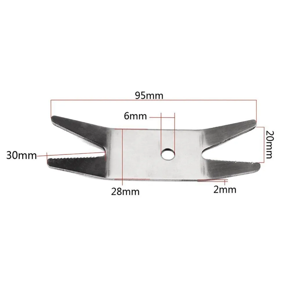 

Guitar Spanner Stainless Steel Wrench Tool Multifuction Spanner Wrench for Guitar Switch Knob Tuner