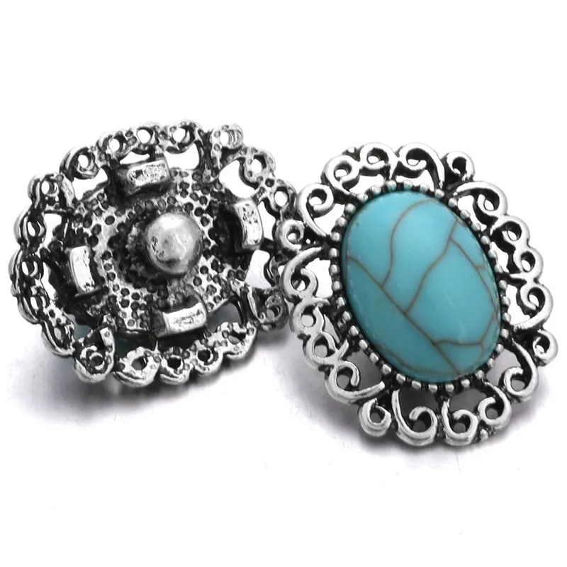 6 шт./лот новая кнопка-застежка 18 мм Стразы Кристалл овальная подходит для