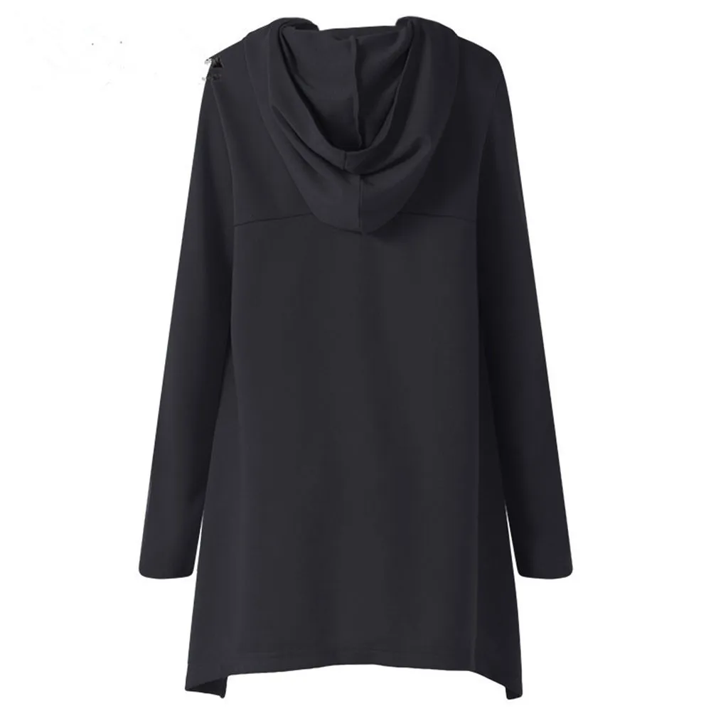 Женская толстовка в клетку с длинными рукавами толстовки топы блузка капюшоном