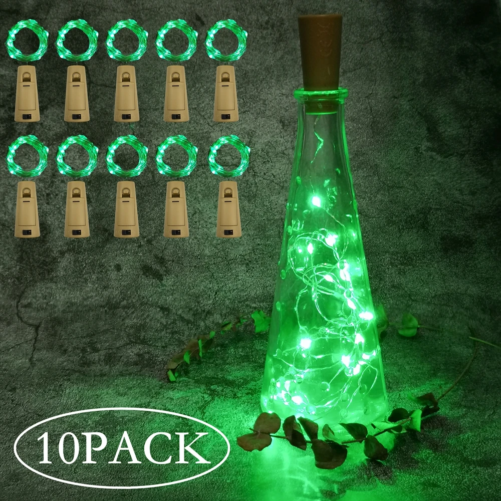 10 шт. светодиодная подсветильник ка в виде бутылки вина и пива | Дом сад