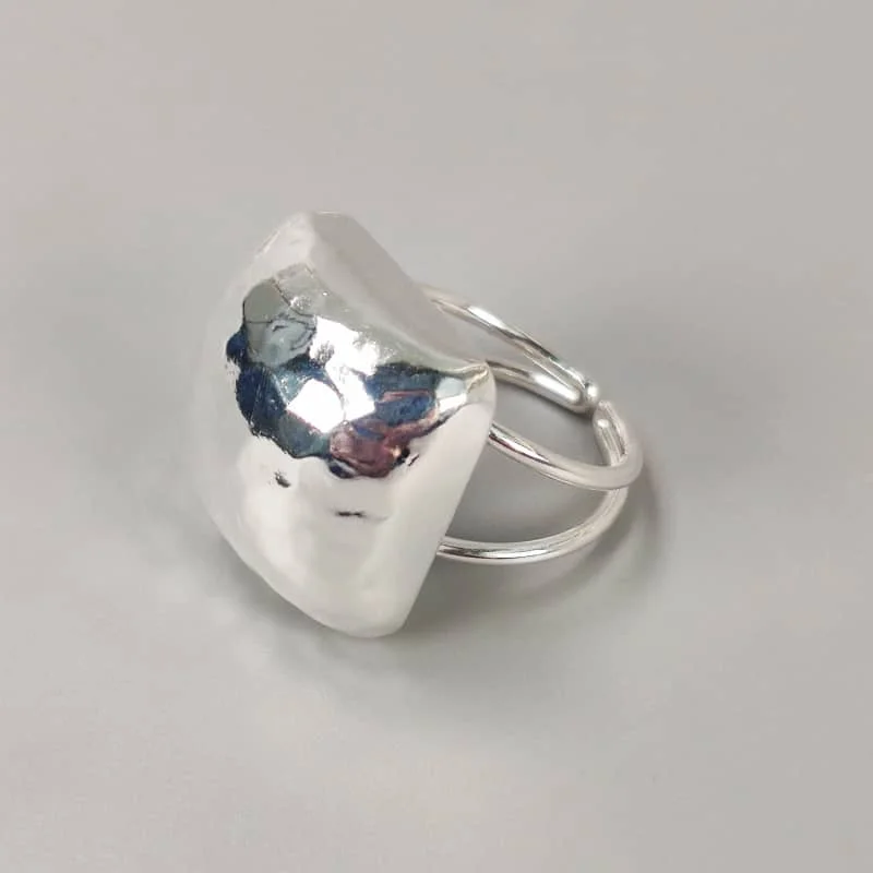 

Fashion Jewelry Available High Quality 925 Sterling Silver Ring Women Simple Decoration Unisex Party Gift