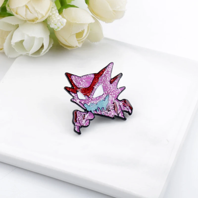 

RPG Game Haunters Enamel Pin Clothes Shirt Jeans Brooch Badge Charm Pins Metal Brooches for Women