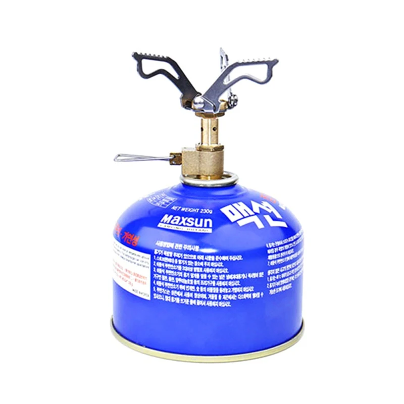 Портативная уличная газовая плита полезная титановая походные газовые горелки