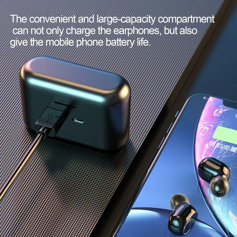 

J21 Bluetooth 5.1 Wireless Mini In-ear Earbuds Earphones for Laptops