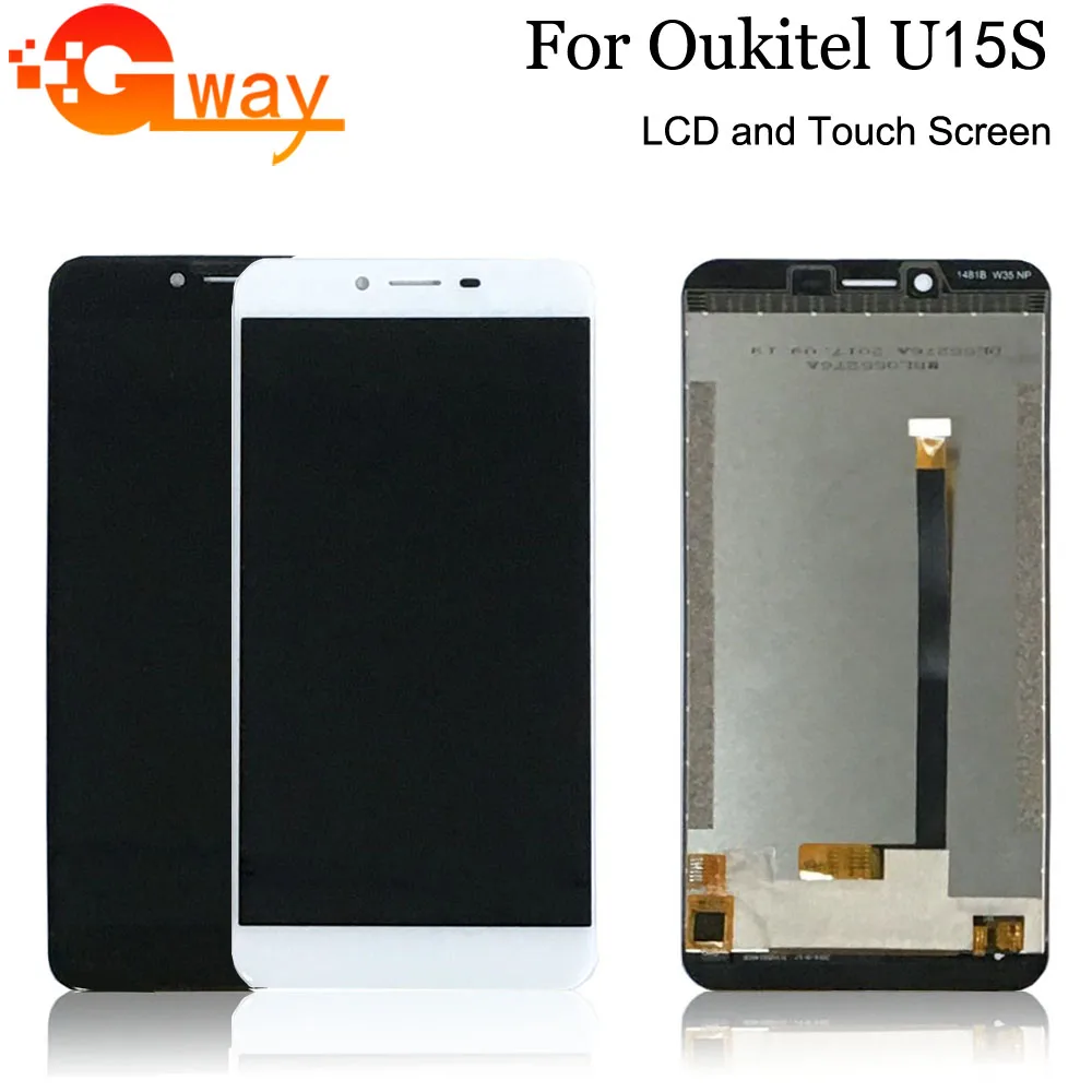 FSTGWAY 100% Протестировано для Oukitel U15S ЖК-дисплей и сенсорный экран в сборе +