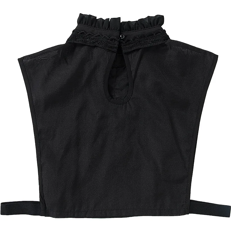 

New Popular Embroidery Stars Fake Collars Womens Collar Cols Kraag Detachable Shirt Fake Collars Accessories Novelty Halt Shirt