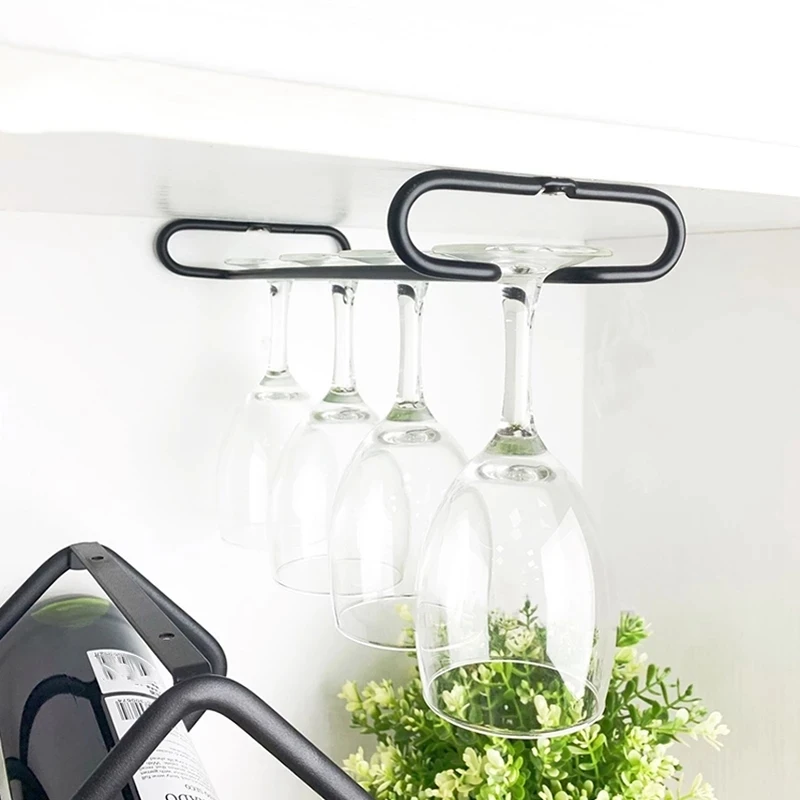 2 шт. домашняя Простая Стойка для Винных Бокалов высокий подстаканник Однорядный