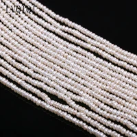 natural freshwater cultured pearls beads white round 100 pearls bead for jewelry making necklace bracelet accessories 13 inches