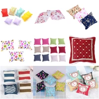 123pcs pillow cushions for sofa couch bed 112 dollhouse miniature furniture toys without sofa chair baby christmas gifts