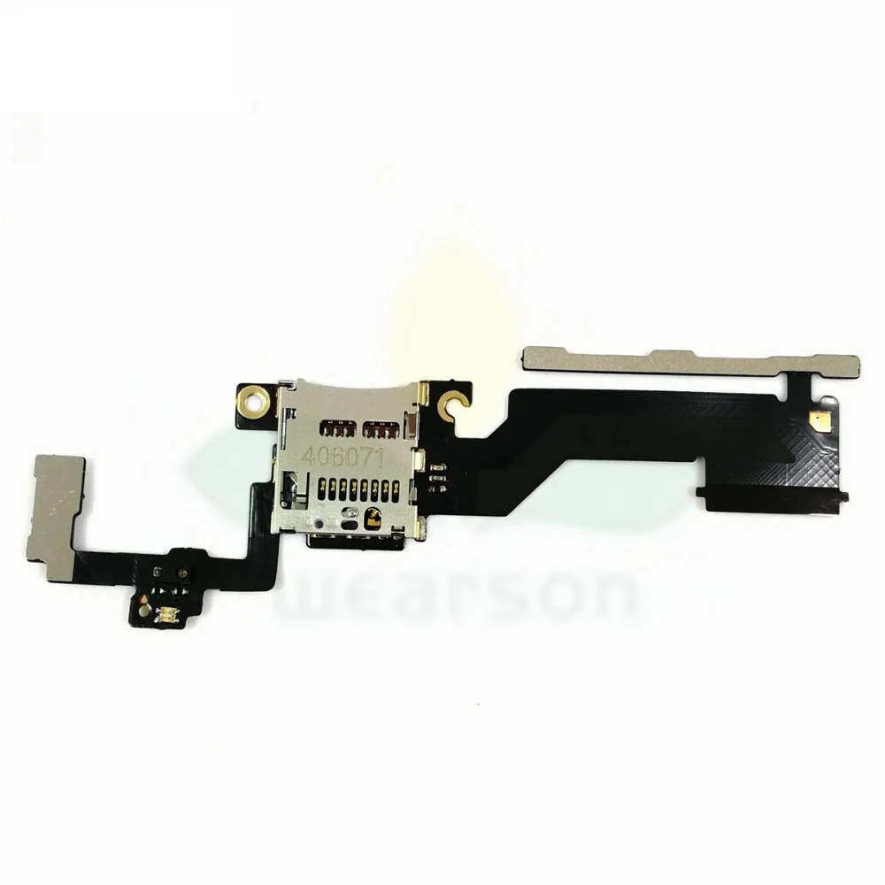 Гибкий кабель для HTC One M9 Plus M9Plus + датчик громкости и слот карты памяти SD|flex cable|power