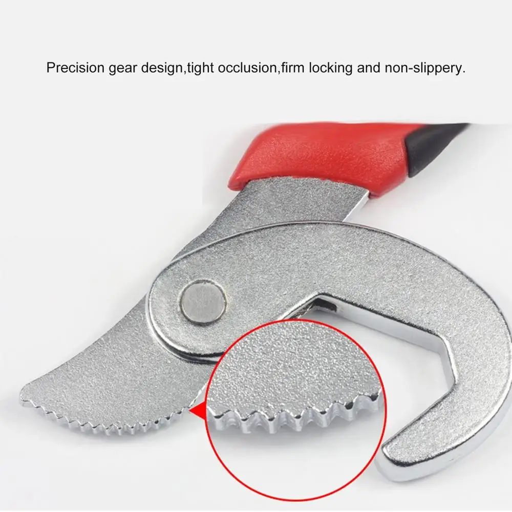 Многофункциональный универсальный гаечный ключ с двумя головками регулируемый