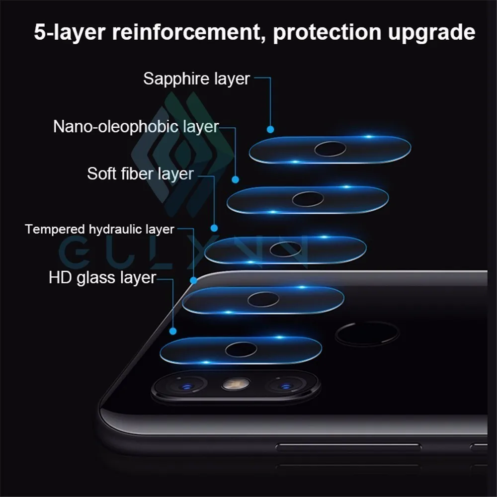 Защитная пленка для задней камеры 25D для Xiao mi Red mi 6 Pro Note 5 6 Pro 7 Note7 Poco F1 для mi Play mi 8 A2 Lite Glas