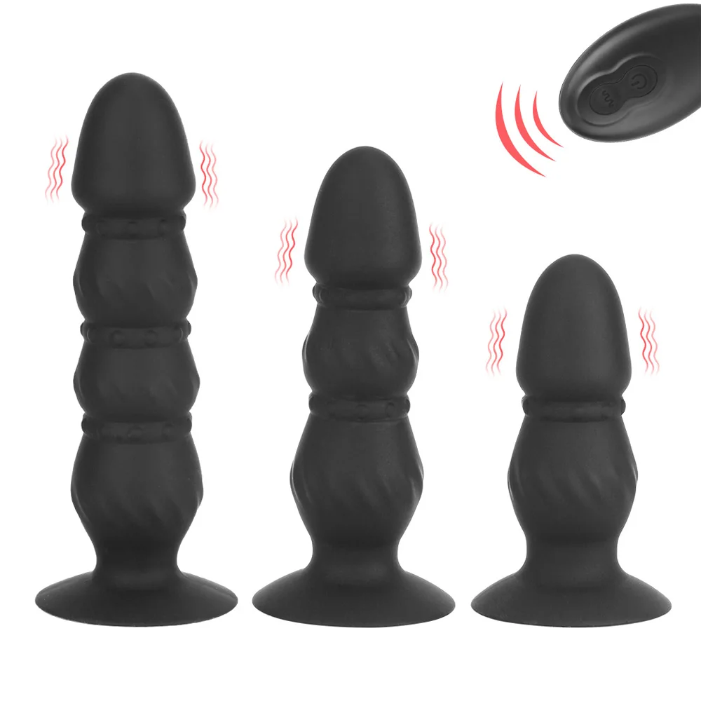 Анальная пробка 9-16 см Беспроводные вибраторы для женщин стимулятор сосков