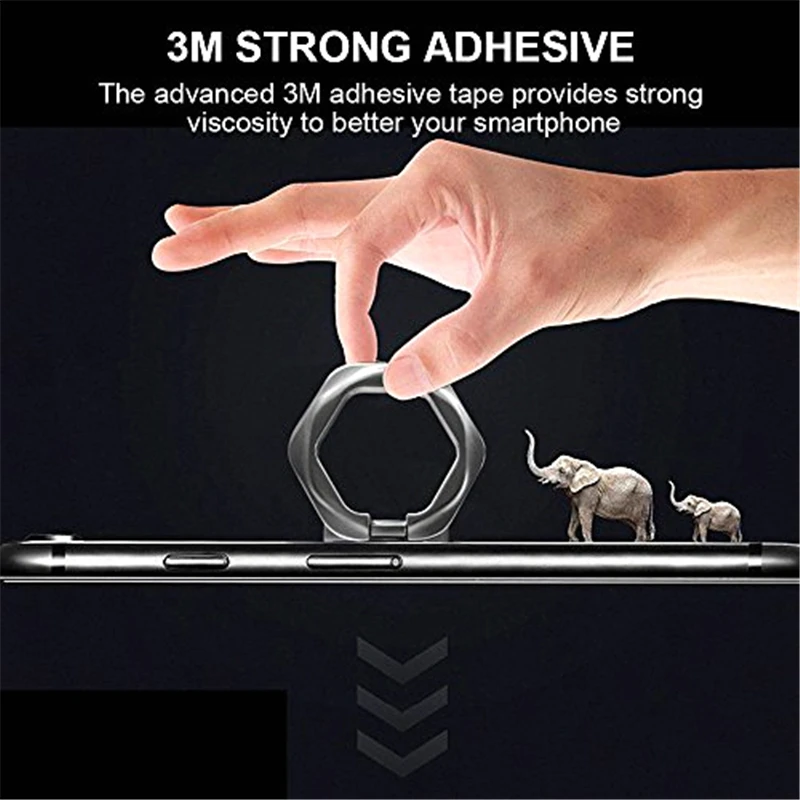 finger ring phone stand phone grip 360 rotating phone holder car magnetic mount sticker pad unniversal bracket phone kickstand free global shipping