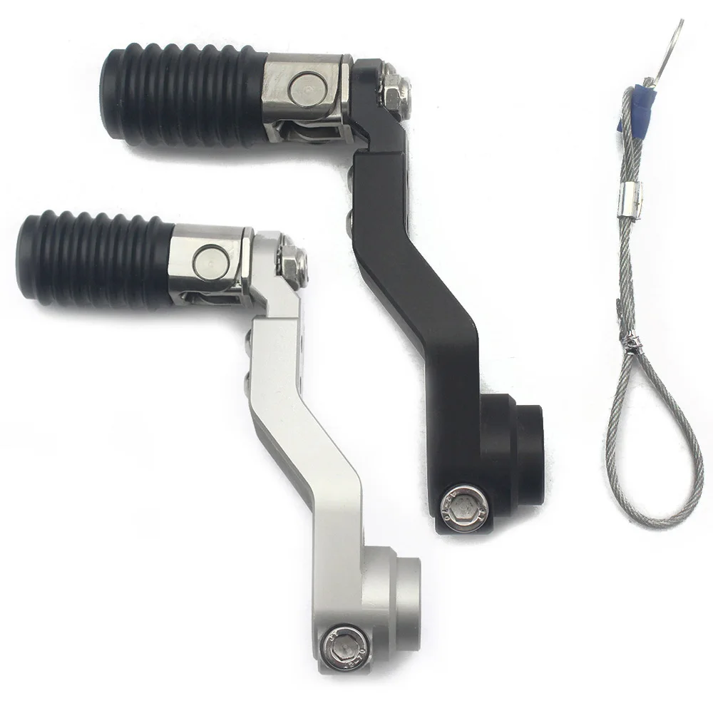 Aluminium Silver Black Gear Shift Lever Adjustable Foldable For BMW R Nine T 2014-2019 Scrambler Pure
