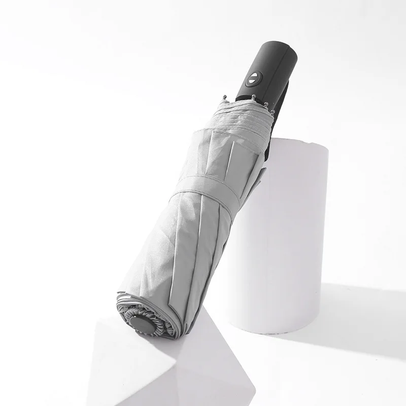 New Big Strong Fashion Windproof Men Gentle Folding Compact Fully Automatic Rain High Quality Pongee Umbrella Women LY12 | Дом и сад