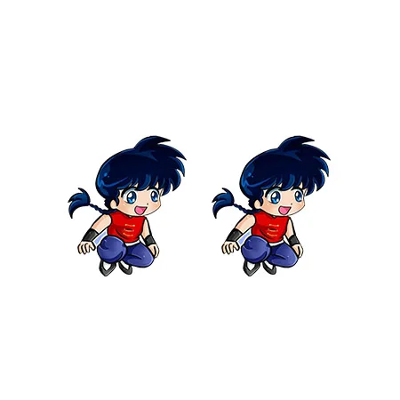 Новые Inuyasha и Kagome акриловые серьги Shippou Sesshoumaru серьги из полимеров эпоксидные серебряные серьги-гвоздики позолоченные - Окраска металла: 12