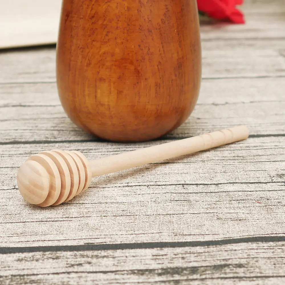 2 шт./лот деревянные ложки для меда с длинной ручкой 160 мм кухонные аксессуары