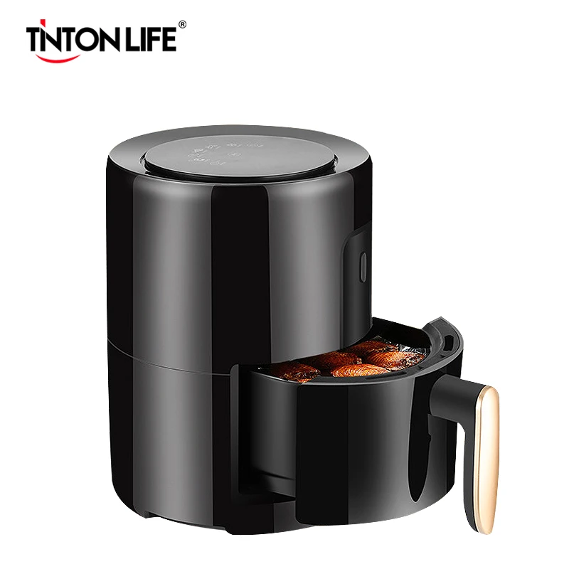 1000W воздуха фритюрница без масла 2.5L без масла дома Пособия по кулинарии 30 минут цифровой таймер Дисплей - ТОП-100 техники и гаджетов