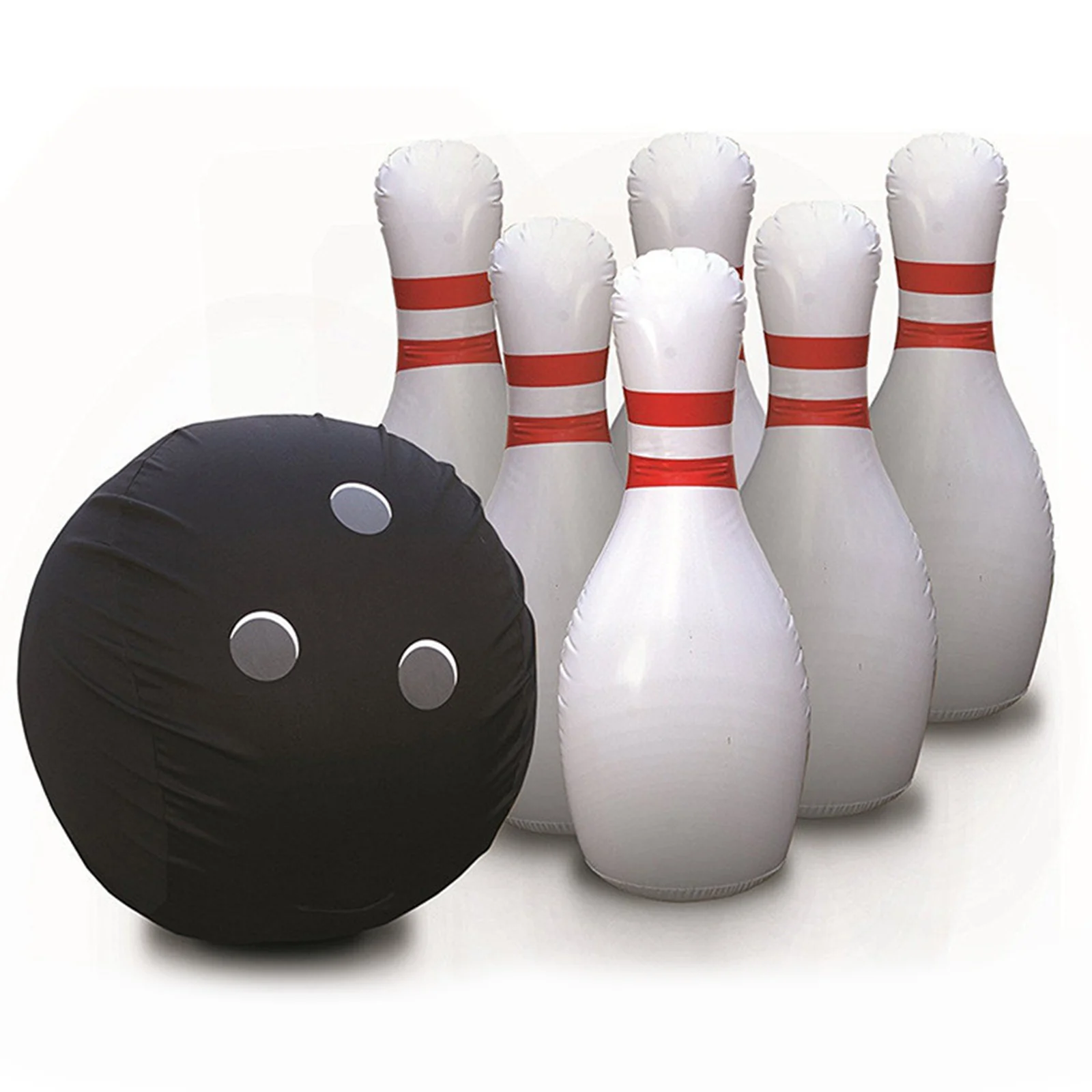 Pvp Inflatable Bowling Game Toy Set Yard Games Sports Enlightenment Gift Parent Child Interactive Toys Indoor Family | Спорт и