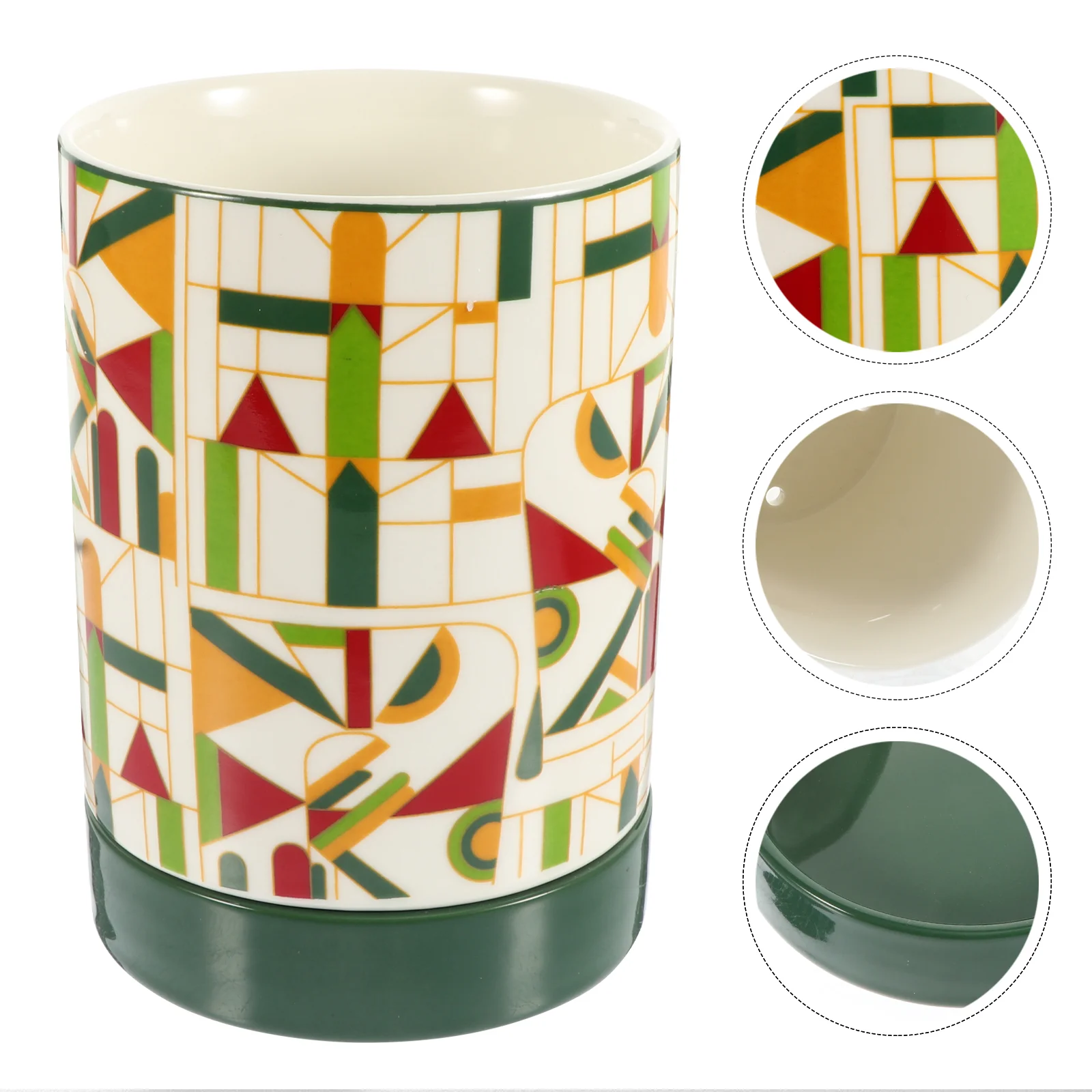 

Керамический держатель для палочек, кухонные держатели для ложек, полый органайзер для посуды