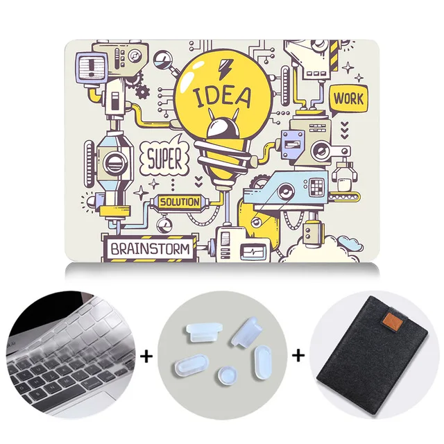 МТТ ноутбука чехол для ноутбука Macbook Air Pro retina 11, 12, 13, 15 и 16 дюймов с сенсорной панелью для macbook pro 13,3 A2159 сумка для ноутбука - Цвет: MB04