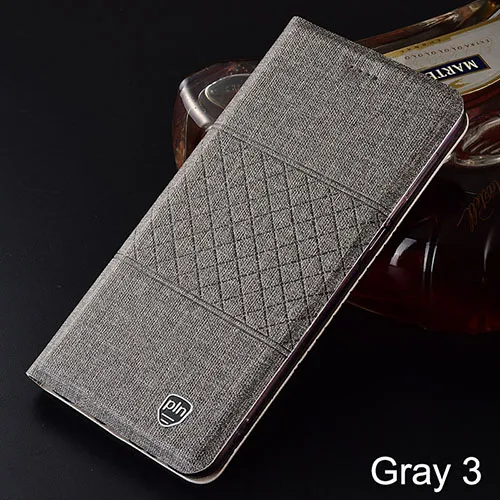 gray 3 Чехол для HOMTOM S12 S9 Plus плед Стиль Холст Узорная Кожа, флип-чехол для S7 S7 S8 S16 Чехлы Coque - Цвет: gray 3