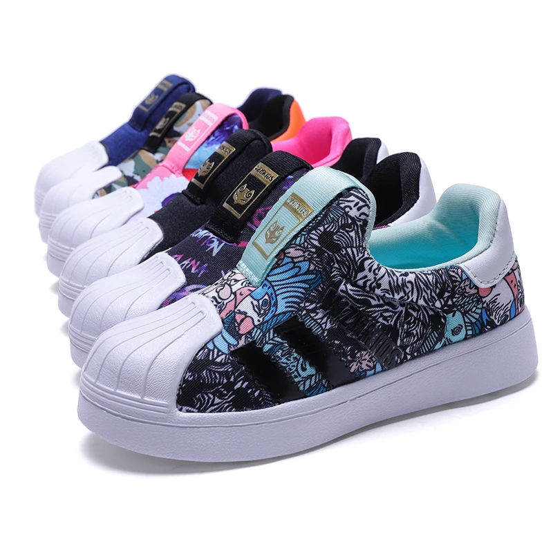 2022 весенние брендовые Детские кроссовки обувь для девочек модная повседневная