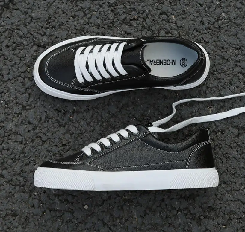 Мужские кроссовки Простые атмосферные уличные повседневные туфли Лучшая белая