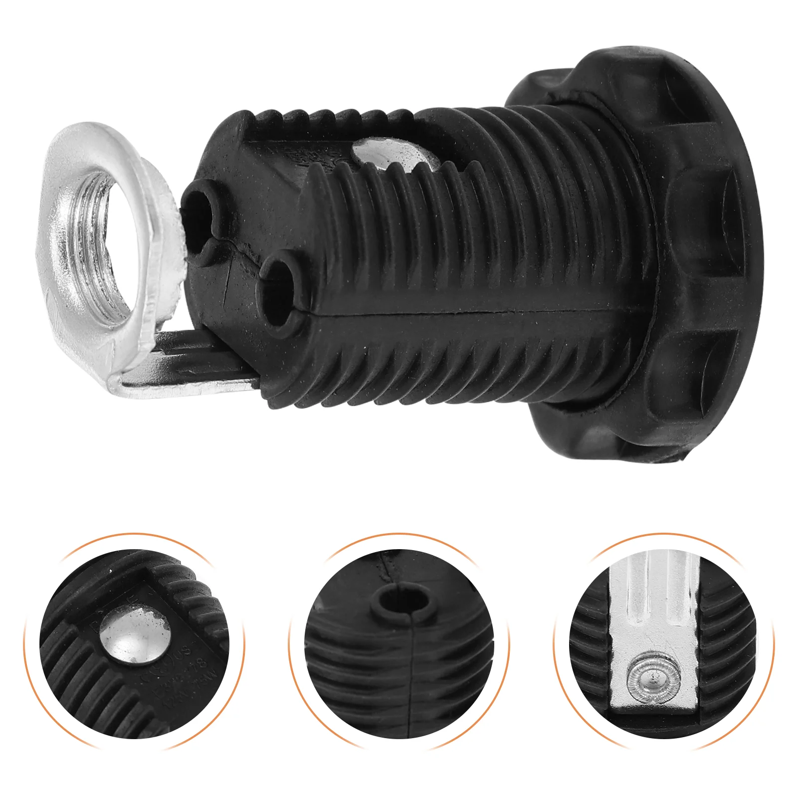 

10pcs American Standard E12 Screw Light Socket Plug-in Pendant Lamp Holder