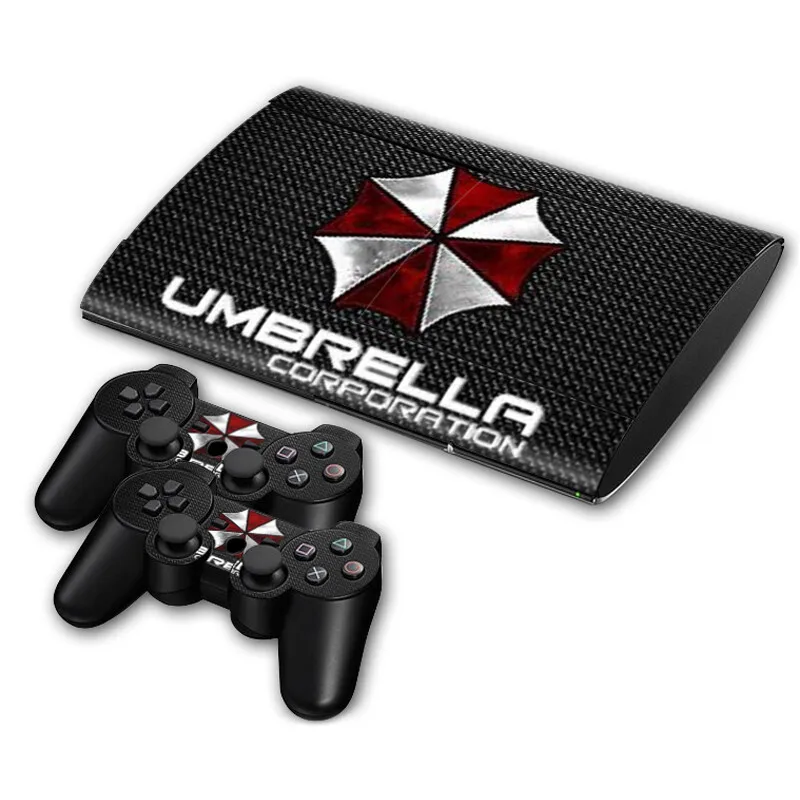 Виниловая наклейка на консоль и контроллеры PlayStation 3 для PS3 Slim 4000 - купить по