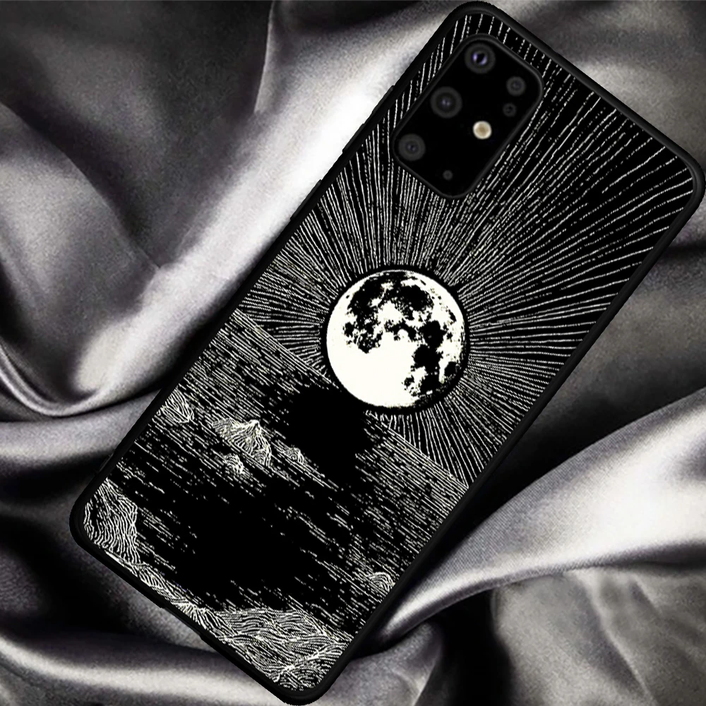 

Death Witches moon cat Tarot phone Case for Samsung Galaxy S6 S7 S8 S9 S10 S11 Edge Plus S11e Note 8 9 10 M10 M20 M30 M40 cover