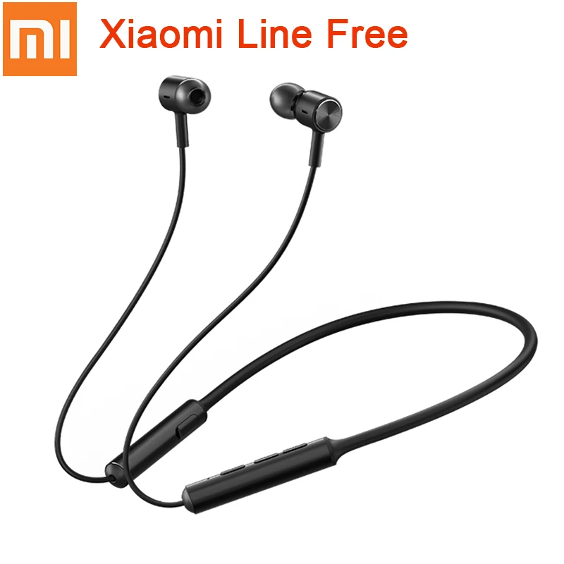 Оригинальные наушники Xiaomi Bluetooth Line Free aptX адаптивные спортивные магнитные
